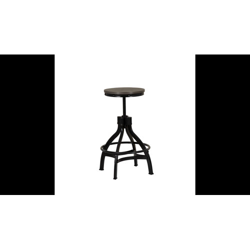 Williston Wellman Swivel Adjustable Height Counter Stool with